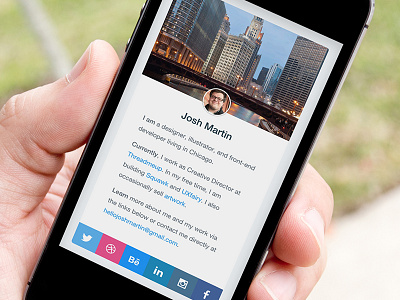 Portfolio Update [Card] card mobile personal website portfolio responsive ui ux web website
