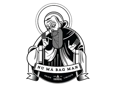nu ma bag man lines numabagman saint shadow tshirt vandal