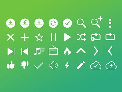 Saavn for Android - Icons android icons music