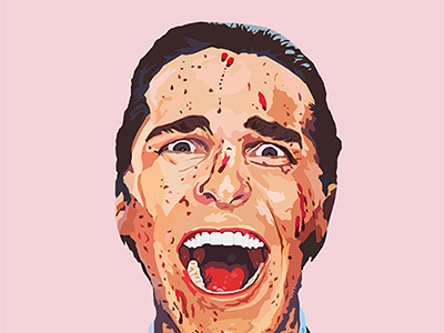 Patrick Bateman american psycho design illustration patrick batman