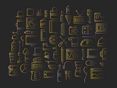 Power BI Icon Signage branding dashboard graph iconography icons microsoft mobile monoline power bi sign signage tablet