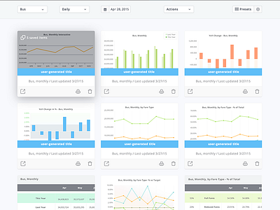 Folders analytics dashboard flat interface ui web web design website