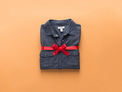 Chambray Shirt clothing jcrew lightroom photograph ribbon shirt