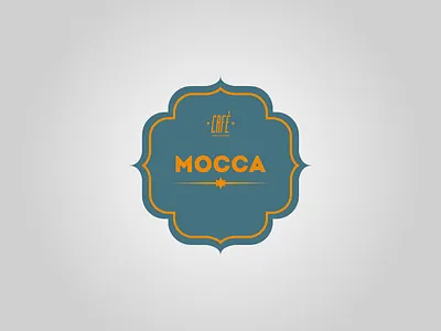 Café Mocca logo brand cafe café coffee green hossein lavi identity logo logotype malmö oriental sweden
