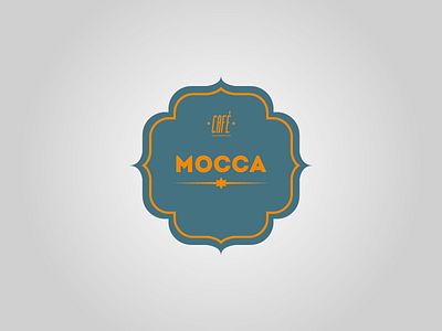 Café Mocca logo brand cafe café coffee green hossein lavi identity logo logotype malmö oriental sweden