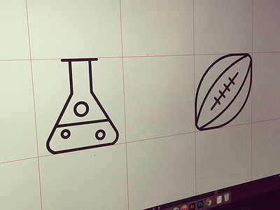 Random Icons icons lines