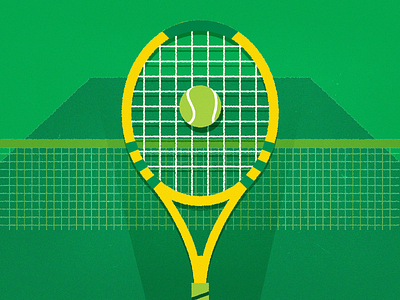 0 - 36 Days of Type 36daysoftype flat illustration letterform lettering match number 0 racquet tennis type