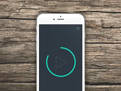 Remote app, take a look at the video app design ios iphone mockuuups remote sound ui ux volume