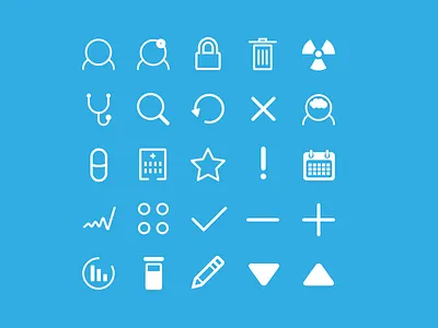 Icons WIP healthcare icons oncology
