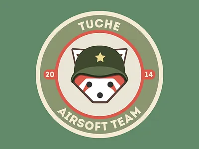 Airsoft Team Logo badge flat logo team vintage
