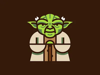 Star Wars Day illustration may the 4th star wars vector yoda
