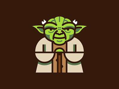 Star Wars Day illustration may the 4th star wars vector yoda