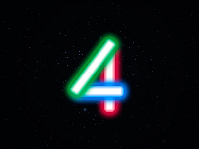 May the 4th Be With You geek light saber nerd star wars