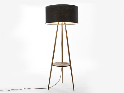 Lumitri #001 light swissmade tripod wood