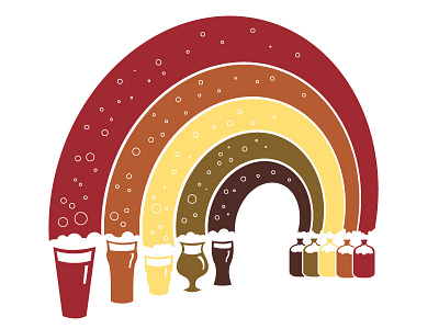 Home Brewing Rainbow beer craft beer home brewing