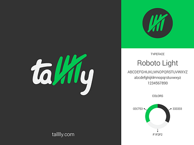 Talllly Identity colors font icon identity logo mark productivity tally todo