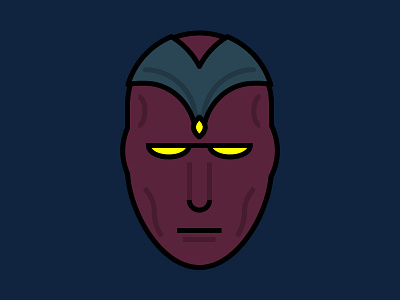 Well, I Was Born Yesterday adobe avengers illustrator superhero ultron vector vision