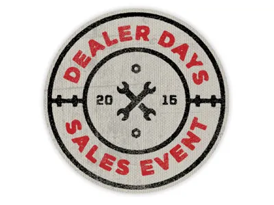 Dealerdays 2015 badge mahindra sale tangelo tractors wrench