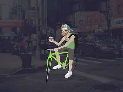 Fixie Marcy Av brooklyn character fixie hipster new york smith stan williamsburg