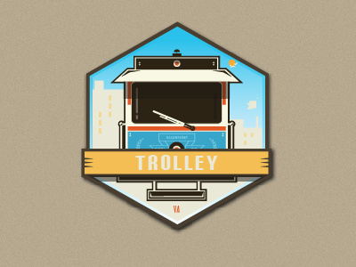 Trolley Badge badges