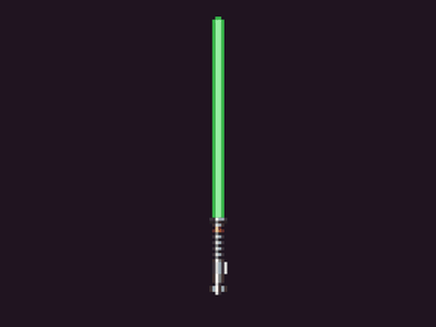 Pixel Saber animation jedi lightsaber luke skywalker star wars