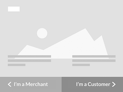 Bisected Home Page 2 directions best practices choose path door landing usability ux