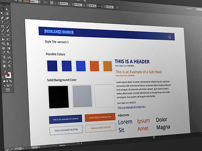 Styletile branding identity styletile