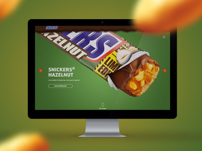 Snickers.pt Re-design mars product re design snickers website