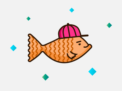 Fish fish illustration