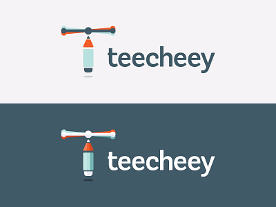 Teecheey logo brand design logo logotype teechee