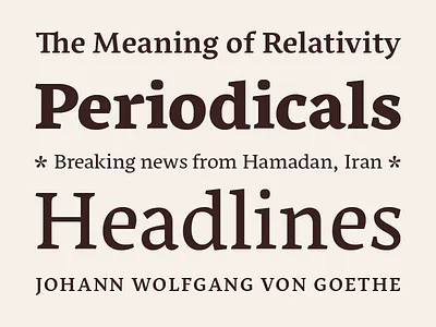 Nassim Latin arabic font nemeth rosetta serif typeface