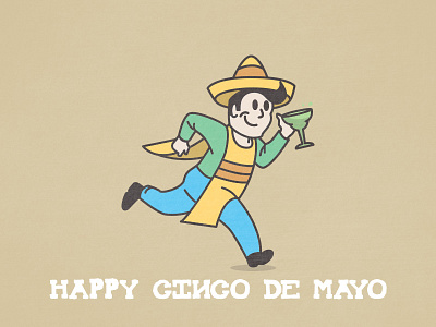 Happy Cinco De Mayo badges branding flat icons illustration illustrator lines logos vector