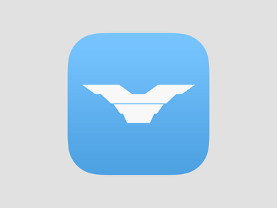 Wings Icon clean icon ios wings