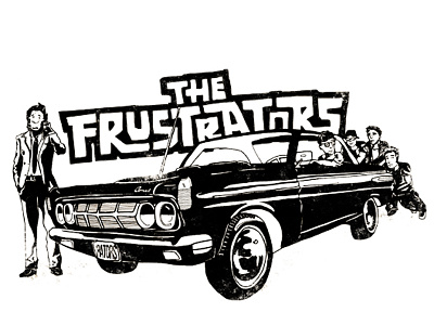 Frustrators band frustrators merch tshirt