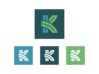 The Kirk - Final Logomark church k knot overlap