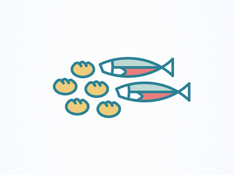 Reimagine Foursquare Icons #2 bread california fish flag globe hand icon monoline outline scissors simple