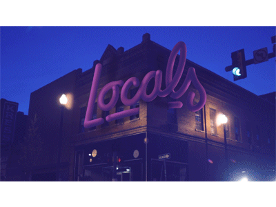 Locals 2d animation animated text animation calligraphy cel animation motion design title title sequence typography video