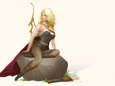 Archer archer game girl