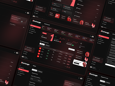 Forex Brokerage and Trading Website Design crypto dashboard design forex landing page mockup stocks trading ui web web design website