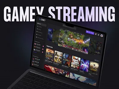 Interactive Game Streaming Platform Gamey I Showreel app blockchain crypto crypto currency dashboard design design inspo game game design gaming gaming app interface platform player store ui ux web web design website