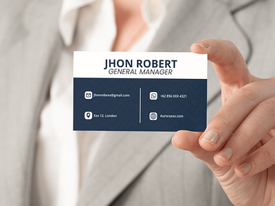 Personal Project Business Card 1 branding business card design graphic design logo typography