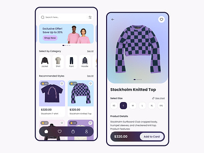 E-Commerce Fashion App appdesign card ecommerce fashionapp minimaldesign mobileapp modernui pastelcolors productdesign shopping shoppingapp ui uiuxtrends ux