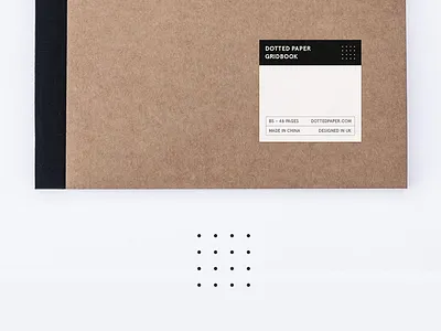 Say hello, to Dotted Paper! design designer dots dotted grid notebook paper tool tools