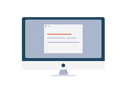 Screeeeen apple cinema flat ibm illustration screen