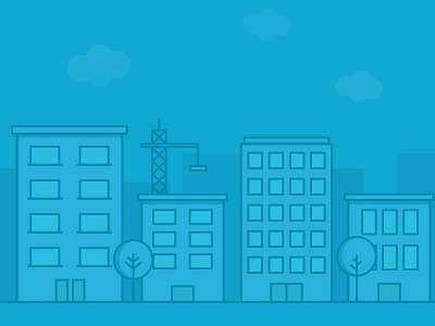 Header Illustration city icon illustration skyline