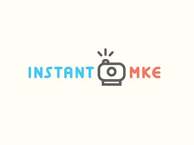 InstantMKE Logo camera icon instantmke logo