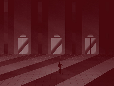 Magnetry Elevator Speech - WIP business dark elevator graphic illustration speech storyboard wip