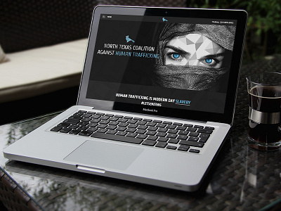 NTCAHT Landing Page human trafficking ntcaht user experience user interface web design web development wordpress