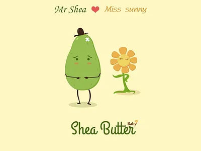 Mr Shea expression flower illustration love lovely