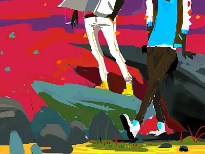 the_one bomber comic illustration longiy one pink the